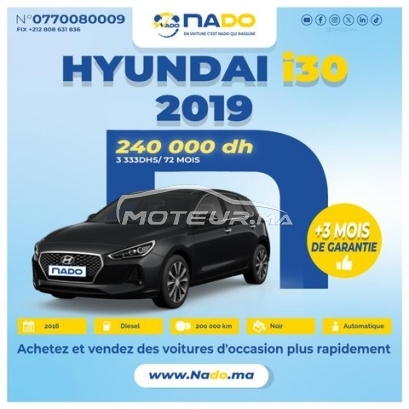 Hyundai I30 occasion Diesel Modèle 2019