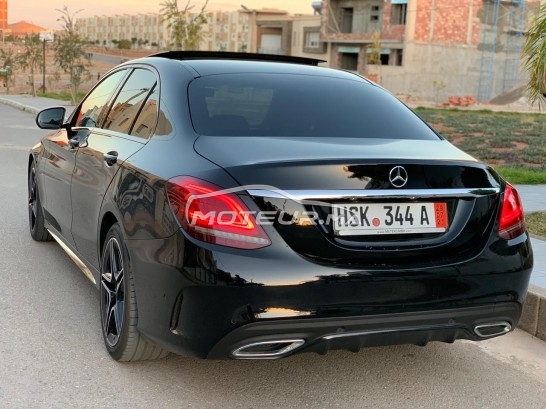 مرسيدس بنز كلاسي سي Face lift c220 amg line full black مستعملة 1454950