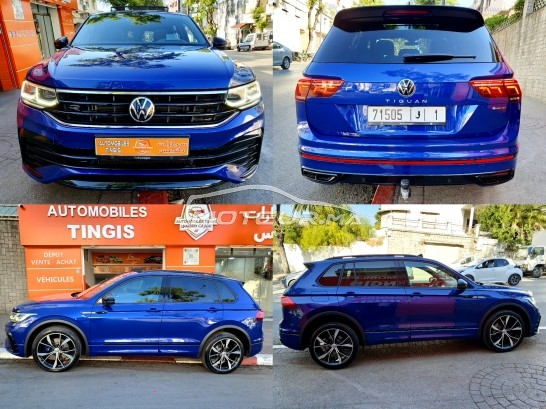 VOLKSWAGEN Tiguan Tdi 200 r-line black 40.000km ttoptions occasion 1888522