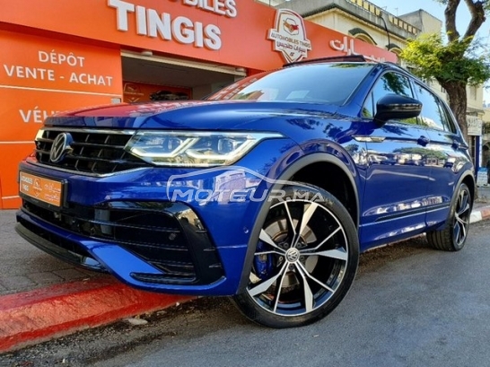 Voiture au Maroc VOLKSWAGEN Tiguan R-line black tdi 200 importÉe 40.000km ttoptions - 424751