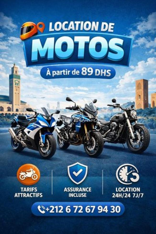 louer moto tourisme Maroc