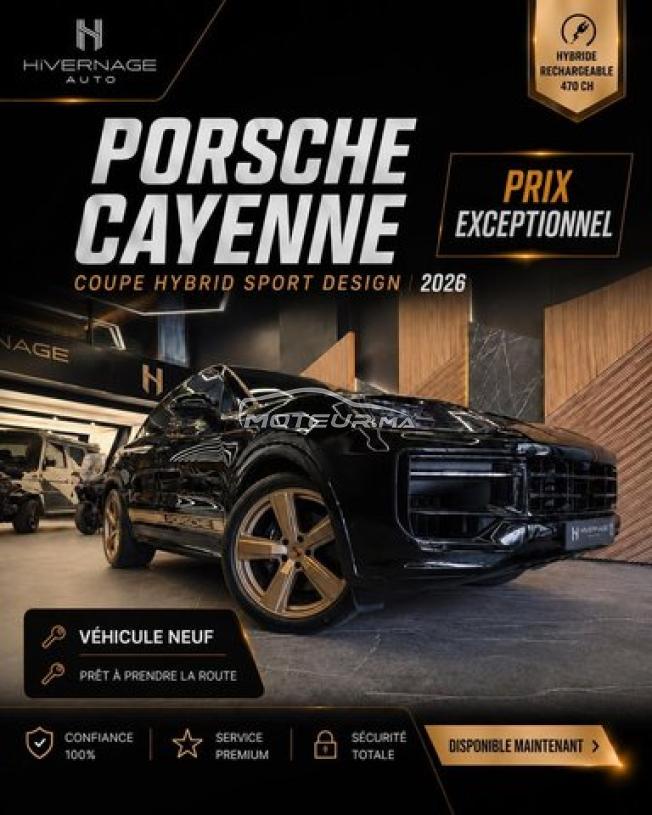Porsche Cayenne Hybride Automatique 2026
