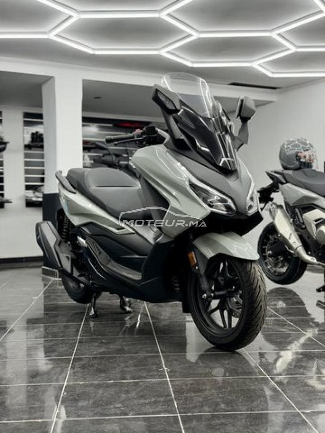 Honda Forza 350 Gris Nardo 2026 - DERKAOUI MOTO