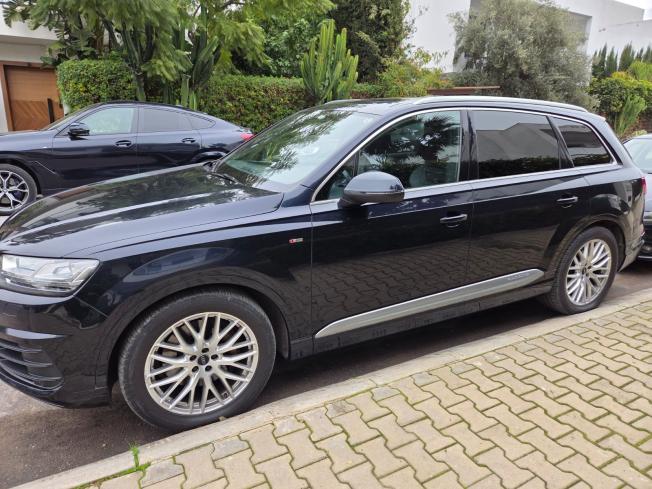 Audi Q7 3.0 TDI Finition S-Line – 7 places – Suspension dynamique – Très bon état