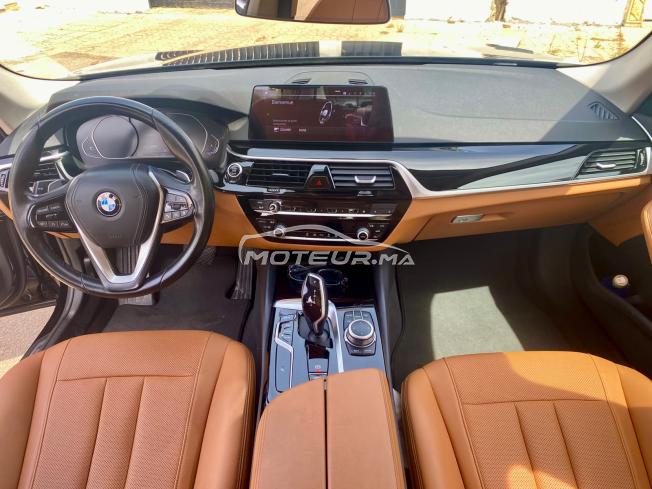 BMW 520D 2021  60500 Km Noire intérieur Tabac