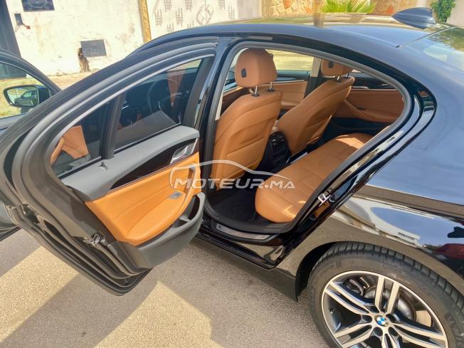 BMW 520D 2021  60500 Km Noire intérieur Tabac