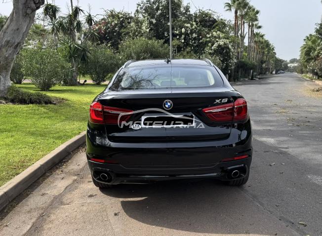 BMW X6 F16 3.0d xDrive – 2015 | Noir / Cuir blanc