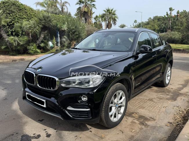 BMW X6 F16 3.0d xDrive – 2015 | Noir / Cuir blanc
