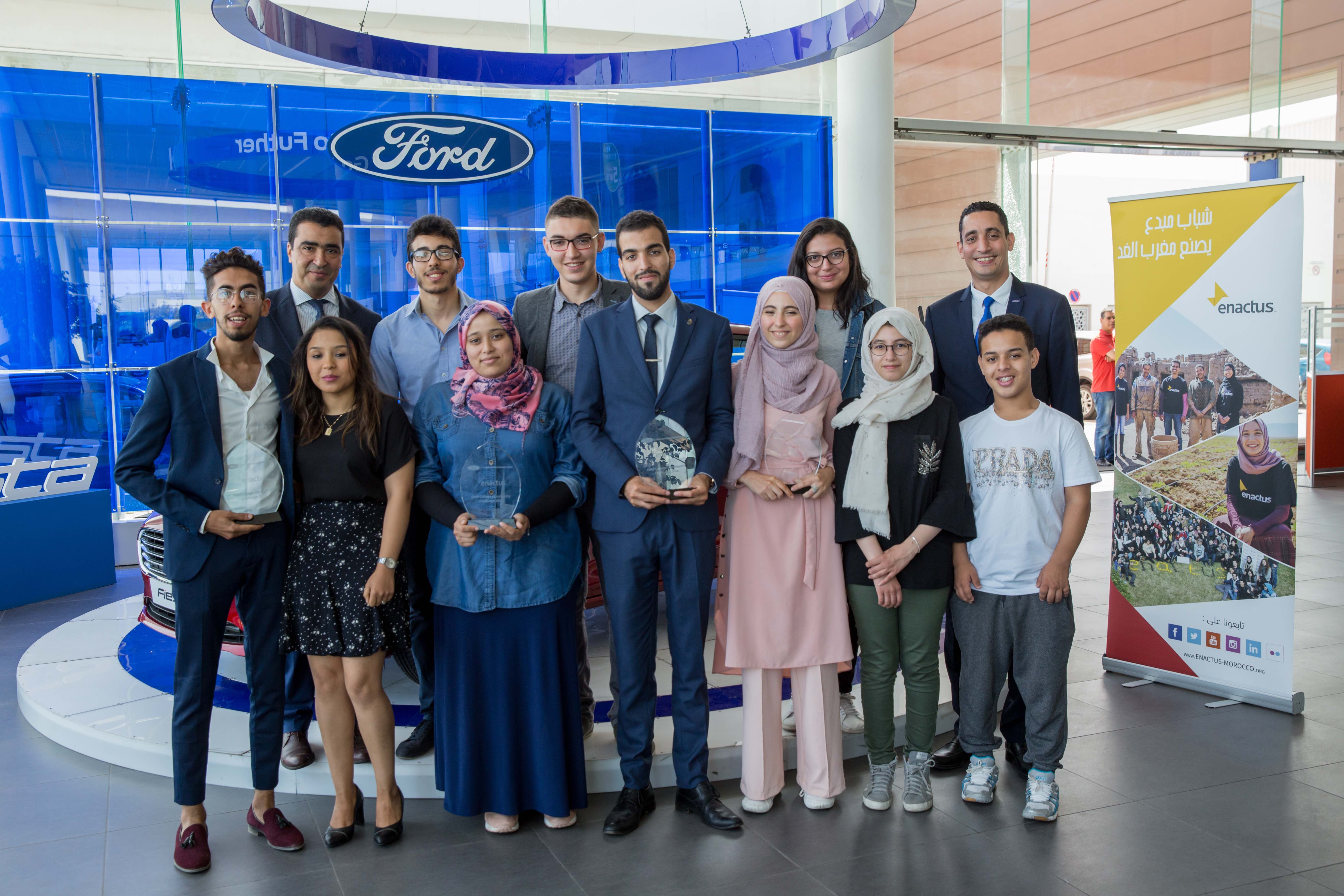 Ford Motor Company Fund et Enactus Morocco s’engagent pour L’entreprenariat Social et le Développement Durable