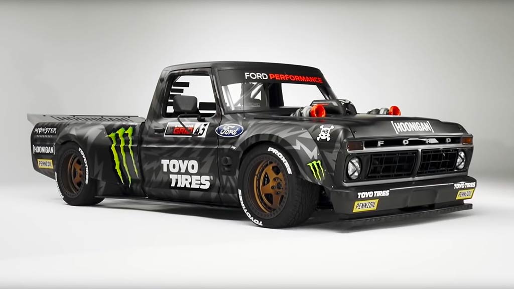 La plus grande pièce métallique imprimée en 3D pour le pick-up bodybuildé de Ken Block
