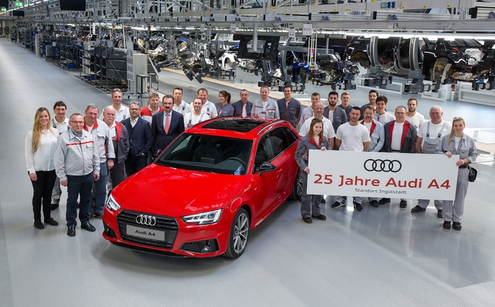 Audi A4 : 25 ans déjà