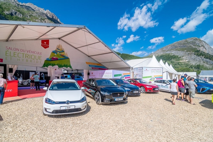 Salon du véhicule électrique et hybride à Val d’Isère
