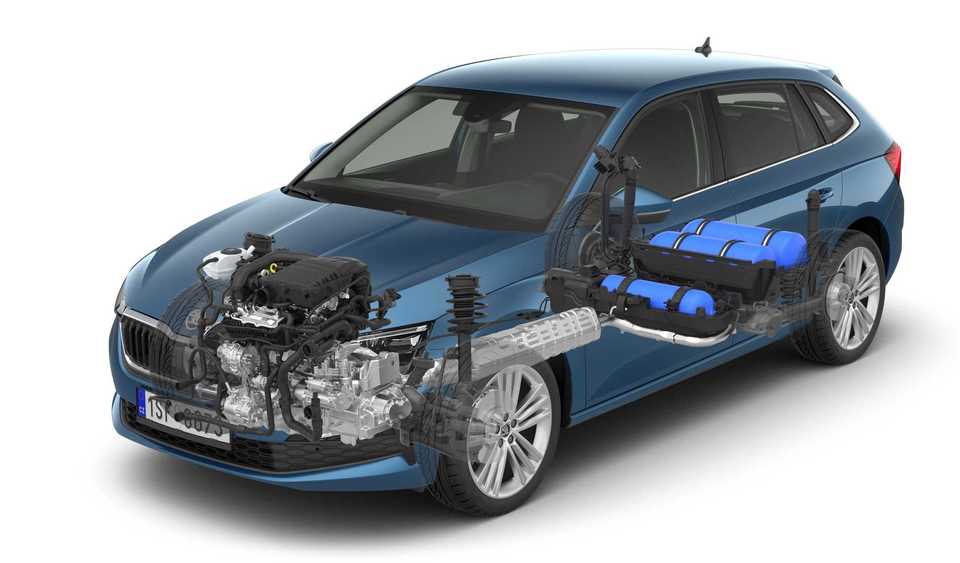 La Skoda Scala passe au gaz naturel