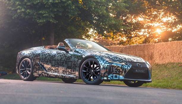 Bientôt Lexus commercialisera une LC cabriolet