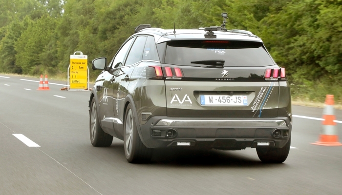 La voiture autonome de PSA se développe encore plus
