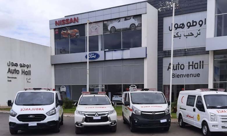 Le Groupe Auto Hall contribue à l’effort national de lutte contre le Covid-19 en faisant un don de 40 ambulances à la Fondation Mohammed V pour la Solidarité.