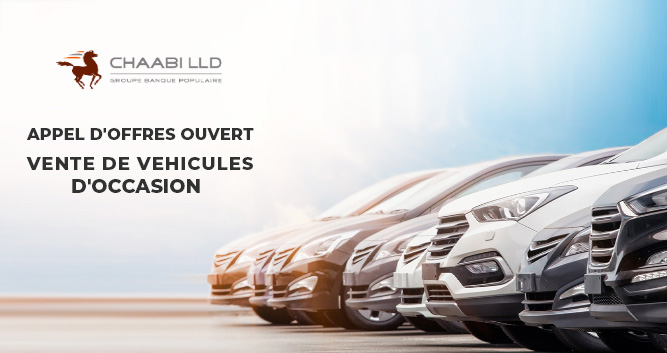 CHAABI LLD lance ses offres de véhicules d'occasion