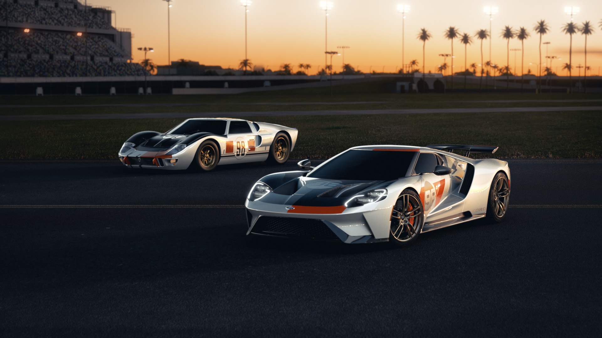 Ford présente la toute première Ford GT Heritage Edition, hommage à la victoire à Daytona en 1966