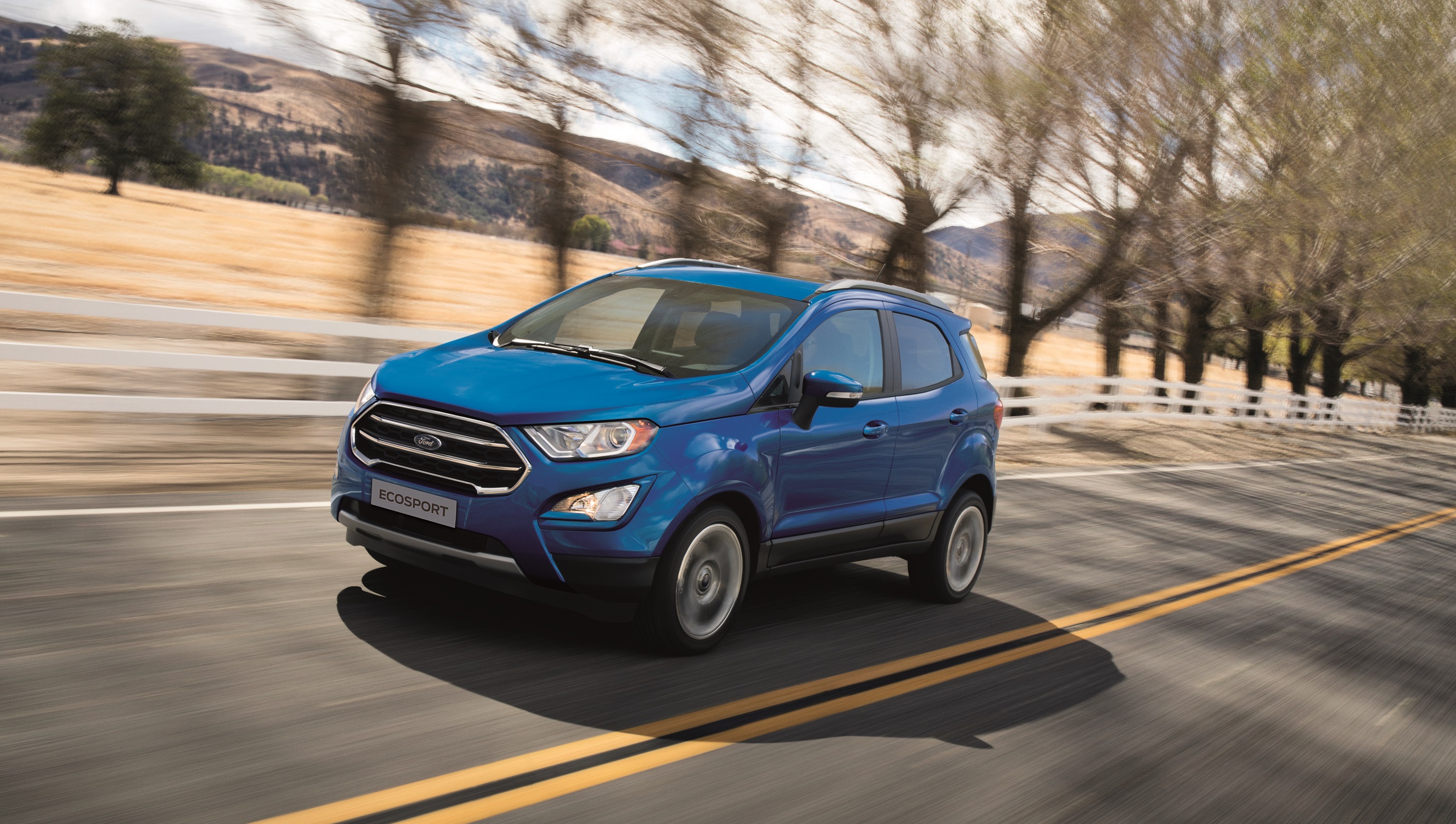 Le design efficace du Ford EcoSport complète sa capacité de conduite déjà établie et adaptée aux besoins de la famille