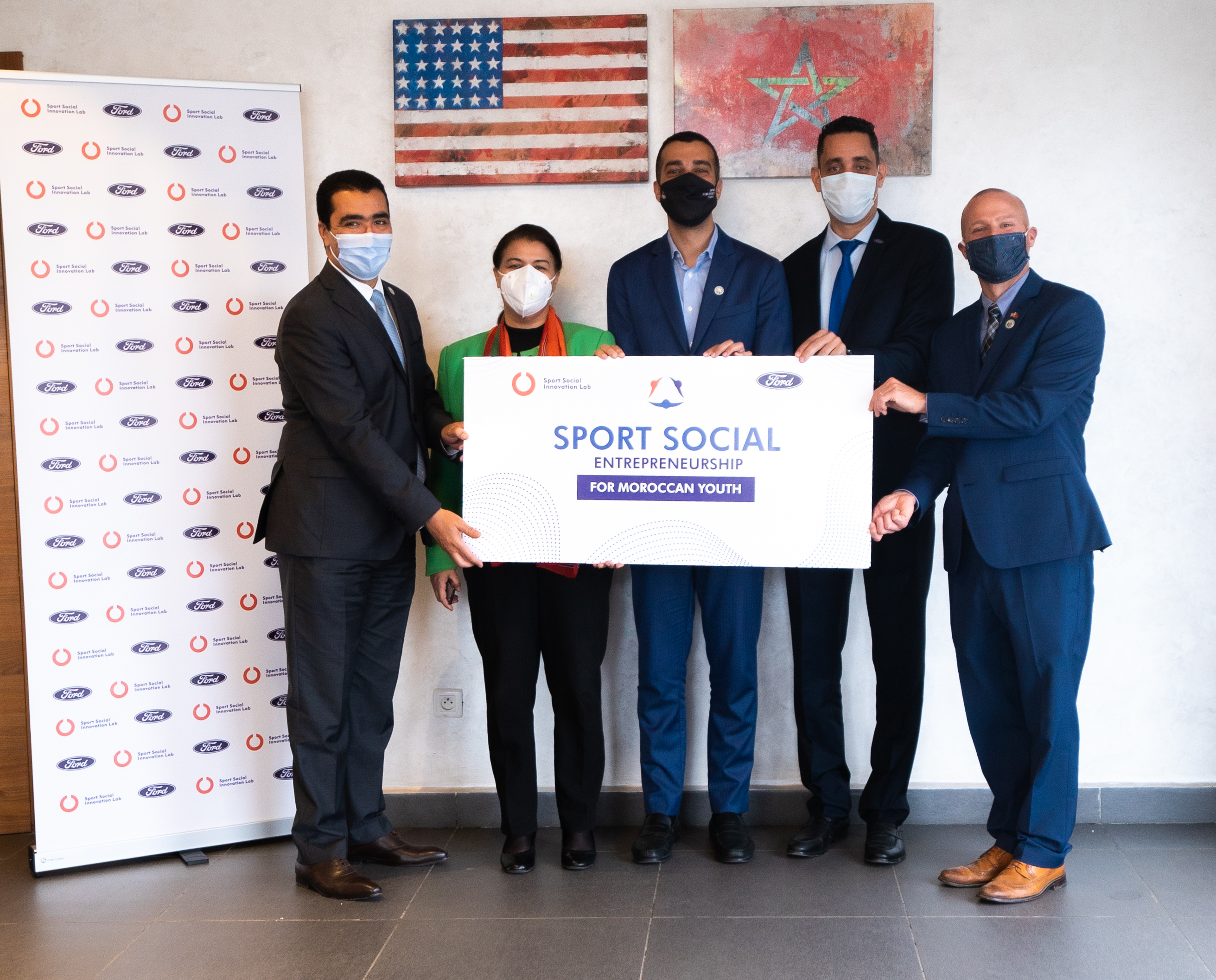 Ford et Ford Fund soutiennent le programme du « Sport Social Innovation Lab. » initié par TIBU Maroc