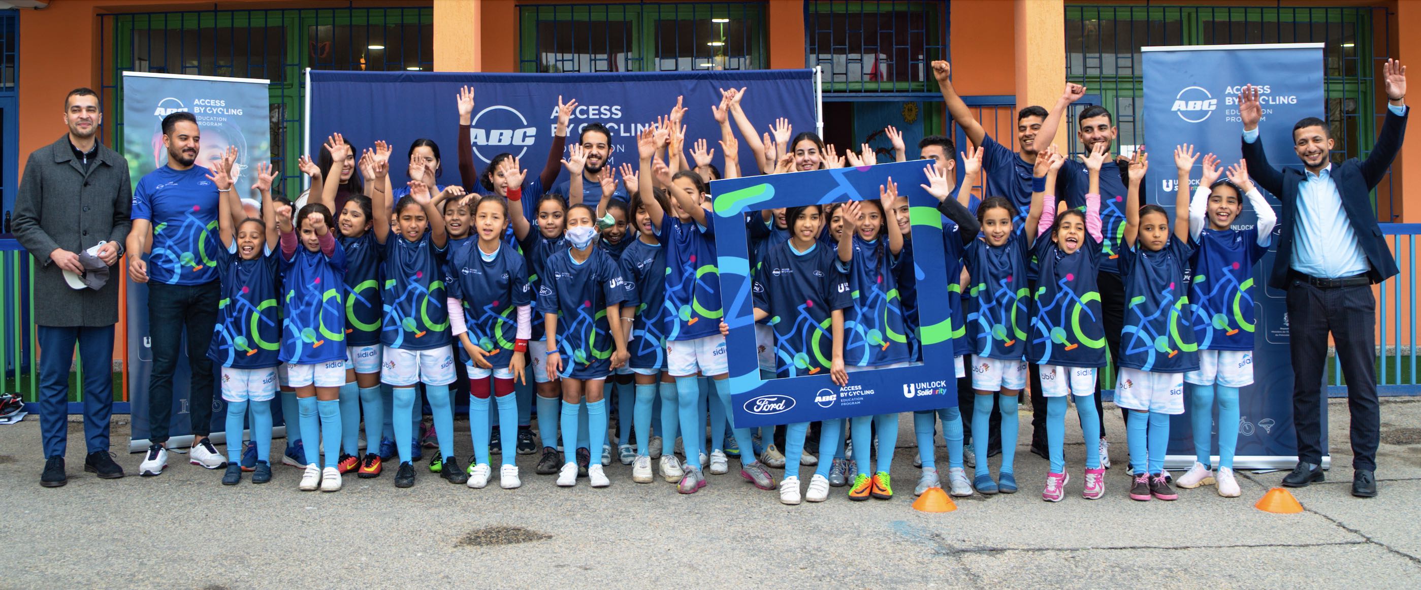 Ford et Ford Fund apportent leur soutien au programme Access By Cycling porté par l'Association Unlock Solidarity