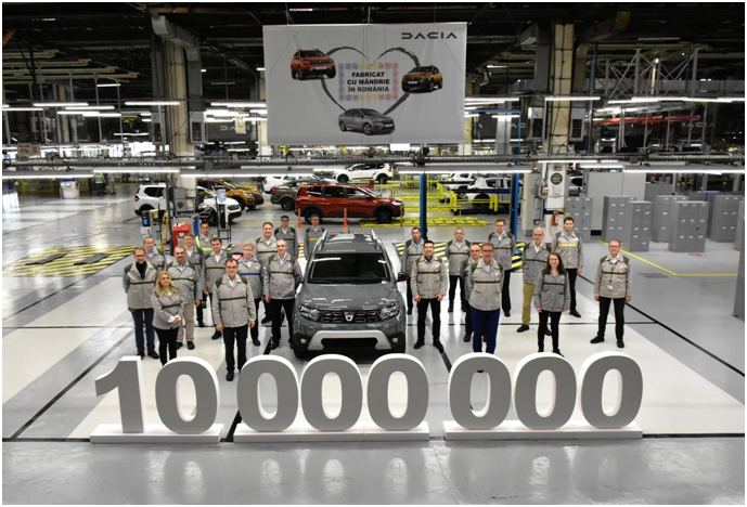 10 MILLIONS DE DACIA
