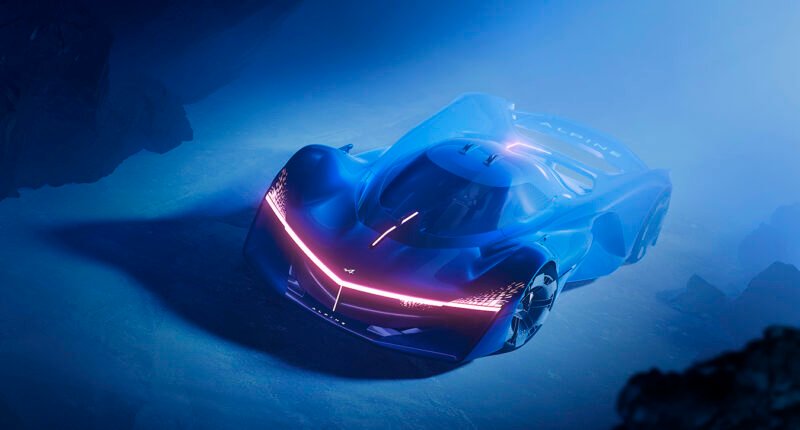 ALPENGLOW : LE FUTUR D’ALPINE AU MONDIAL DE L’AUTOMOBILE PARIS 2022