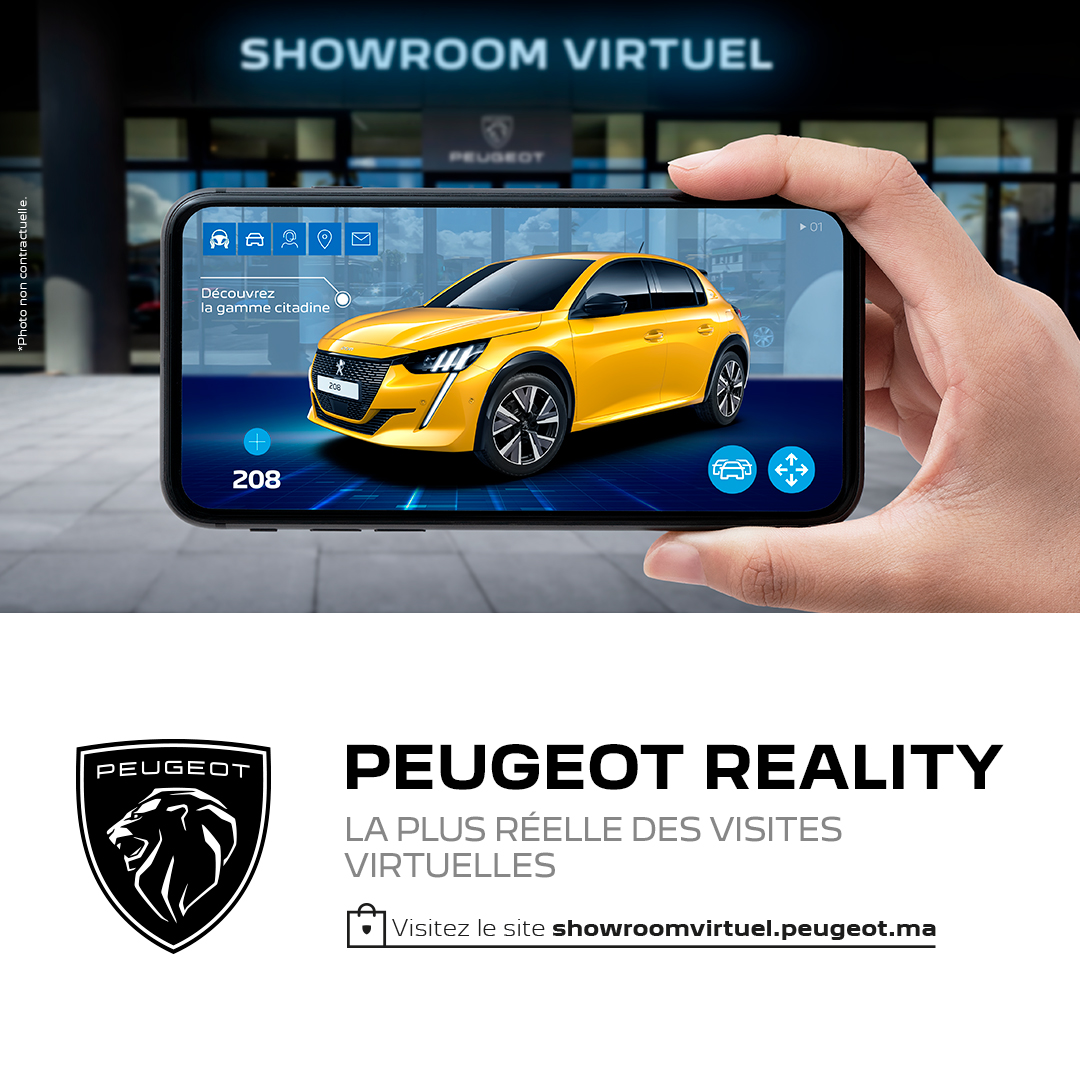 Peugeot lance son showroom virtuel, innovant et pratique