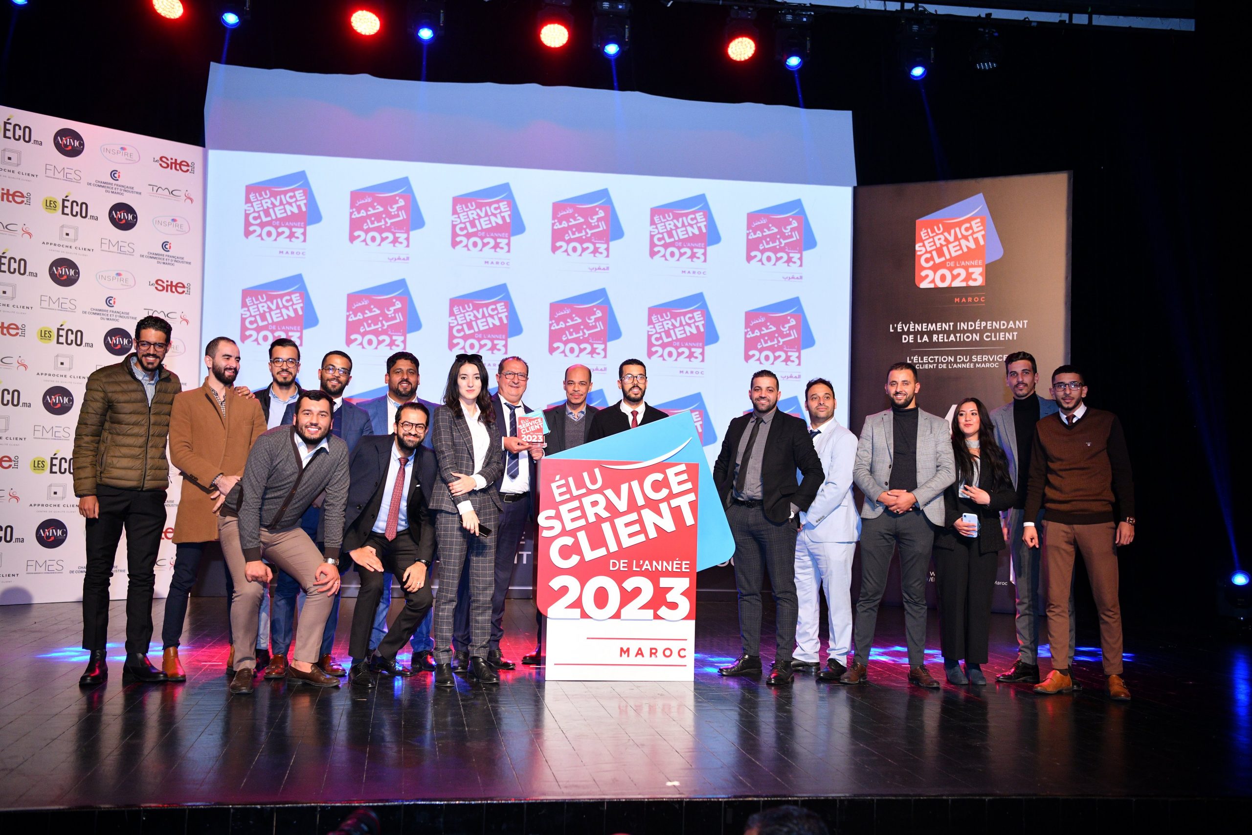 AUTOCAZ, FILIALE DU GROUPE AUTO HALL, EST ELUE « MEILLEUR SERVICE CLIENT MAROC DE L’ANNEE 2023 »