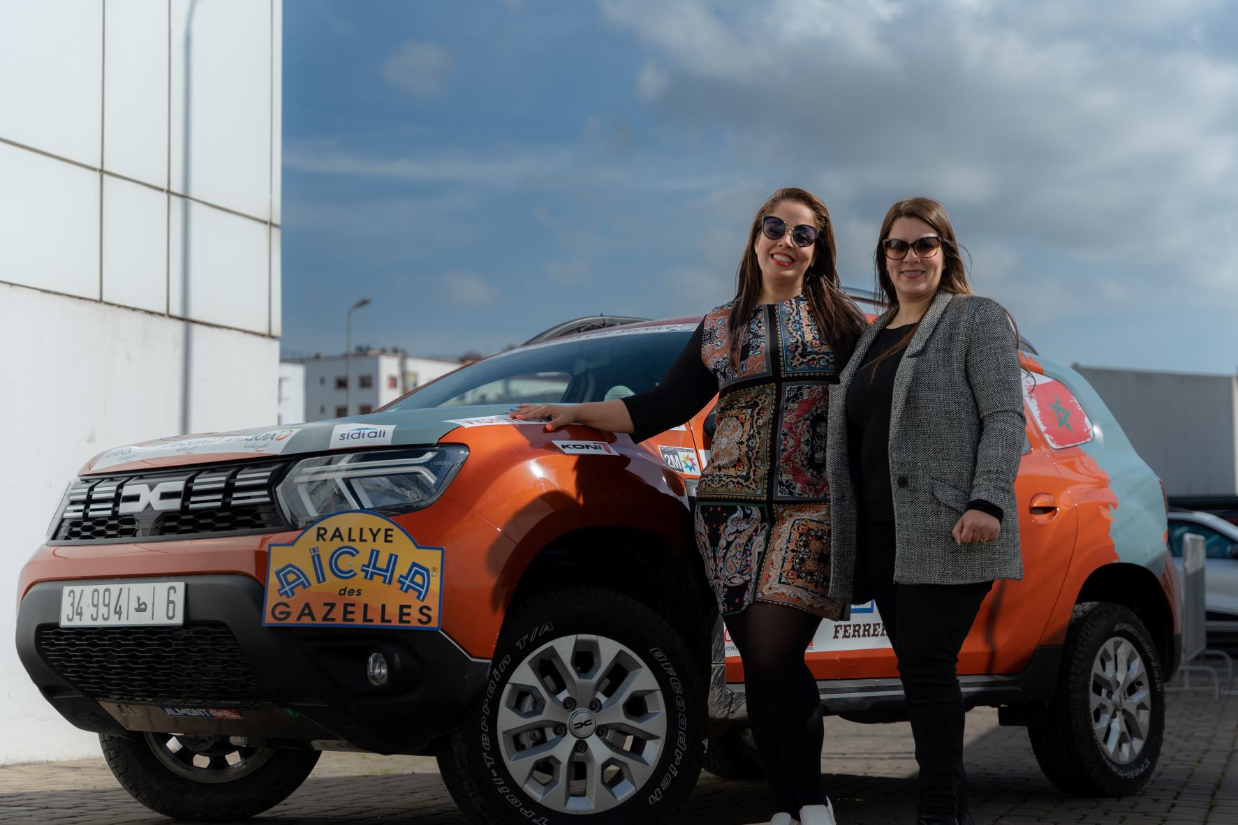 DACIA Maroc engage 2  Dusters au RALLYE AICHA DES GAZELLES