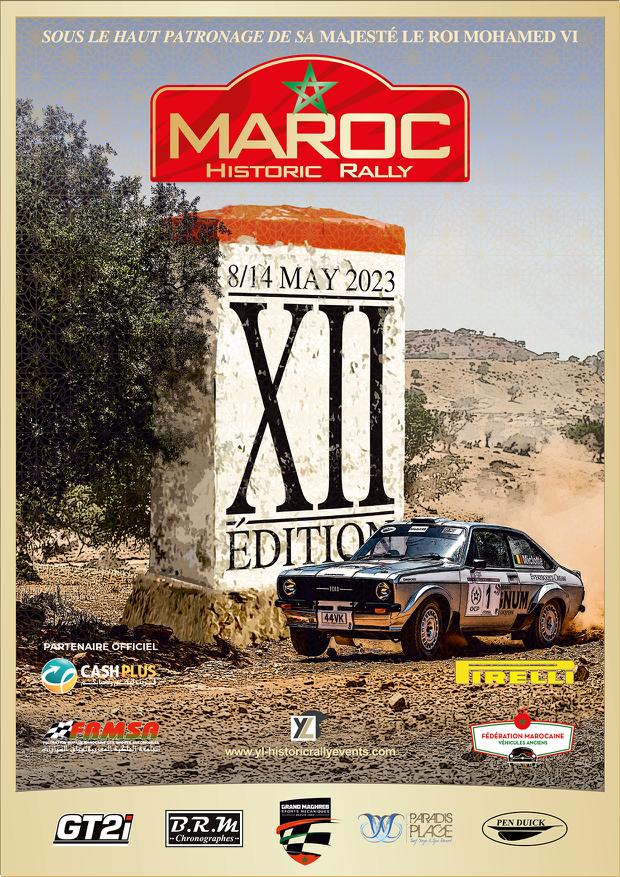 Le Maroc Historic Rally débute sa douzième édition ce week-end