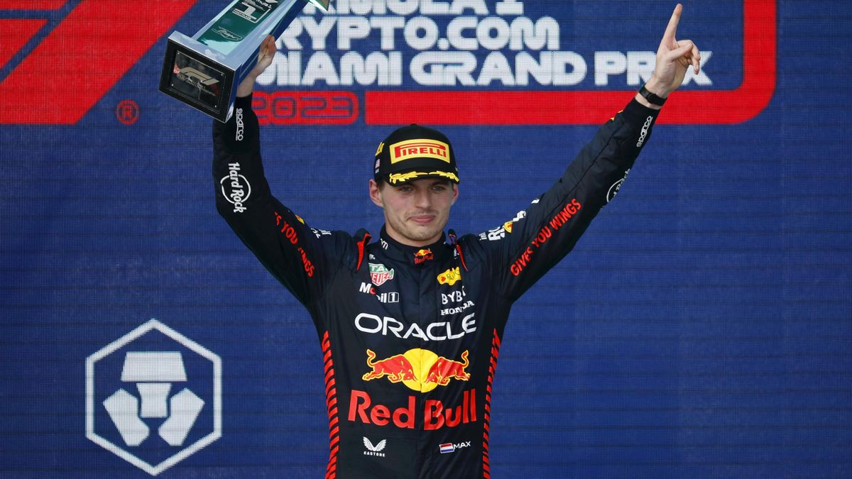Formule 1 : Verstappen vainqueur à Miami