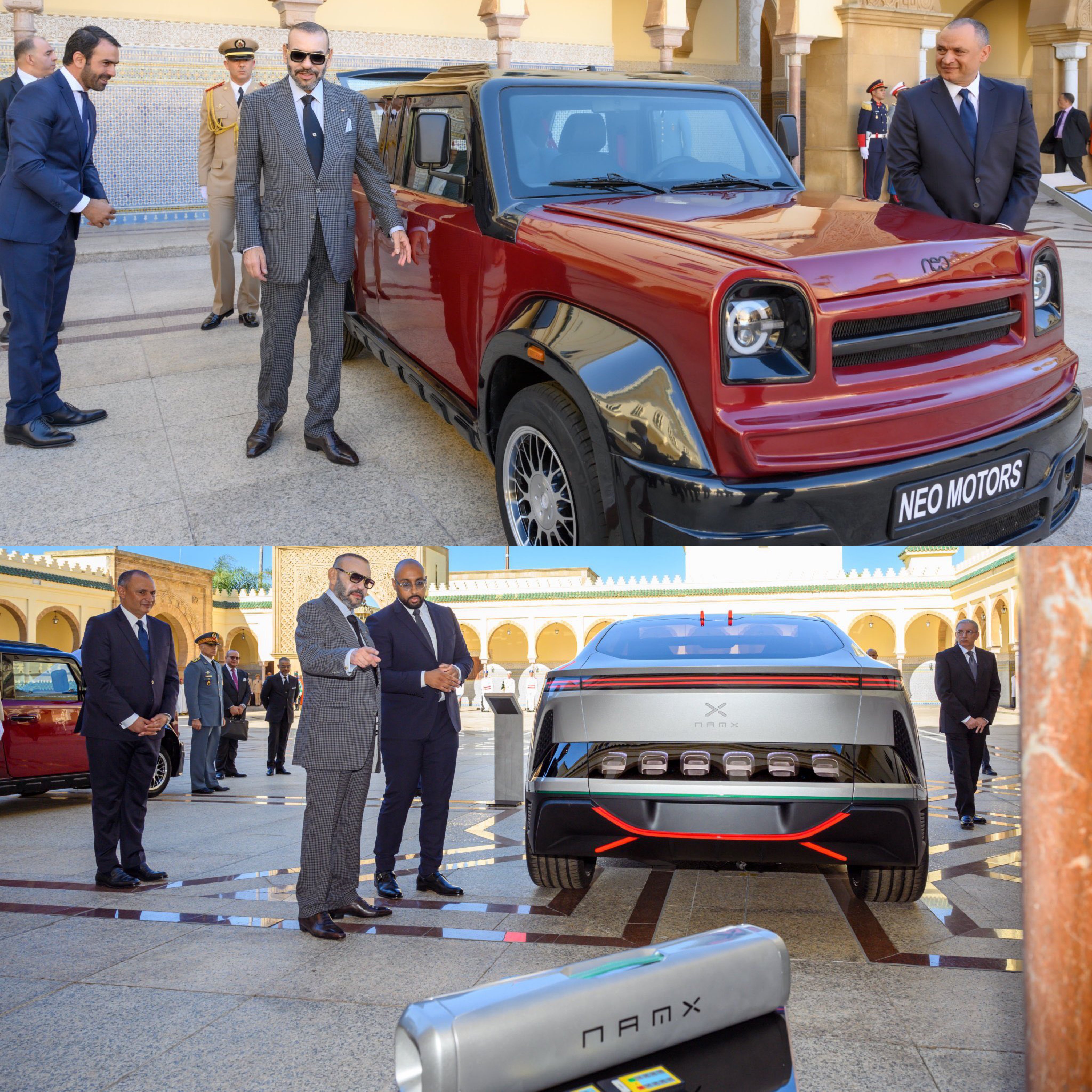 Neo Motors et Nam X officiellement présentées à SM Mohamed VI