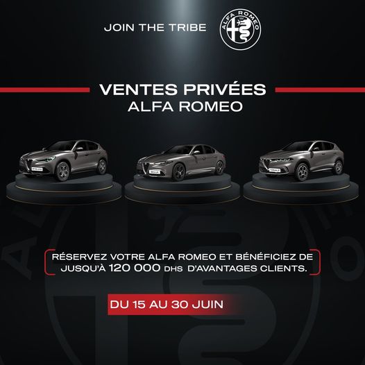 Alfa Romeo lance sa plateforme de ventes privées