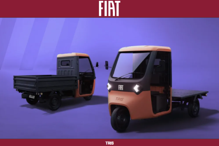 إطلاق FIAT TRIS: دراجة نارية ثلاثية العجلات كهربائية منتجة في القنيطرة