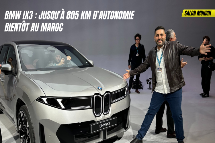 BMW iX3 : le SUV électrique de nouvelle génération dévoilé à Munich