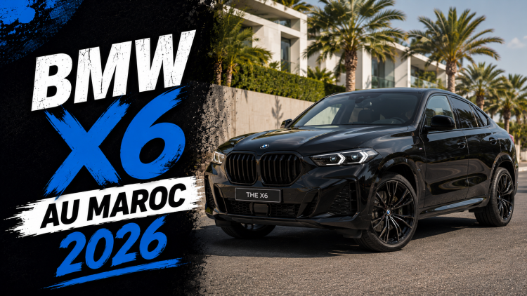 BMW X6 2026 au Maroc  : prix et fiches techniques de SUV Coupé