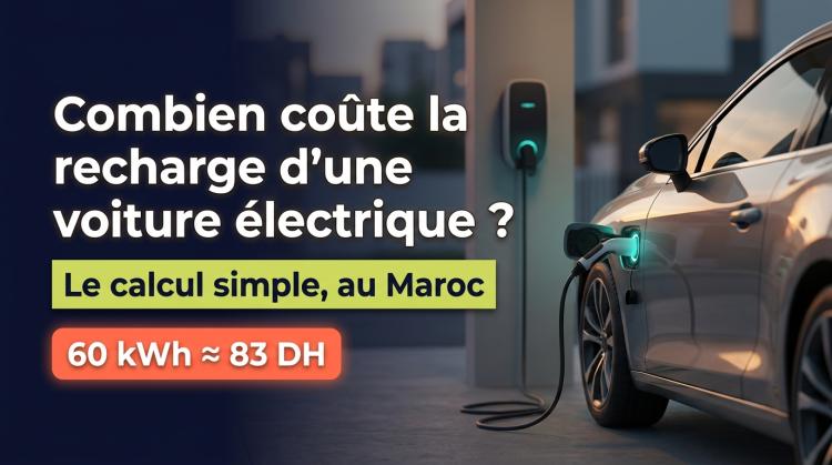 Combien coûte la recharge d'une voiture électrique ?