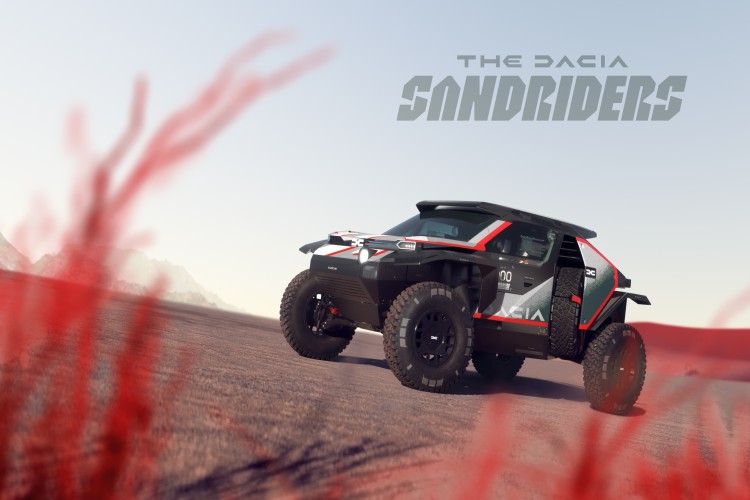 Dacia présente le  SANDRIDER pour gagner le Rallye  DAKAR !