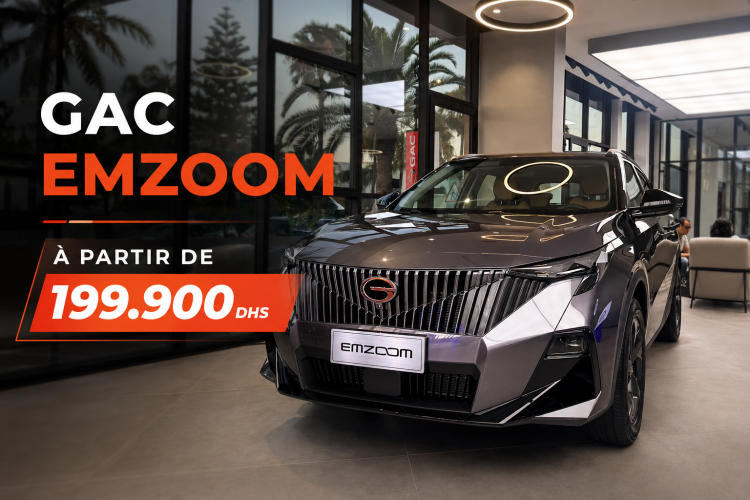 GAC Emzoom 2026 au Maroc : un SUV essence de 170 ch à partir de 199.900 DH