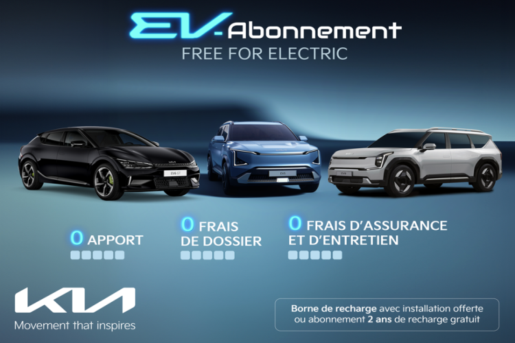 كيا المغرب تطلق عرض الاشتراك EV-Abonnement للسيارات الكهربائية