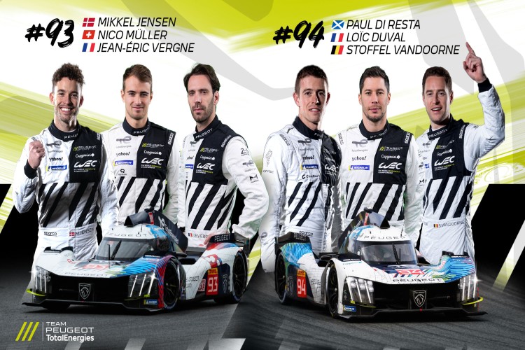 Le Team Peugeot TotalEnergies confirme ses pilotes d’endurance
