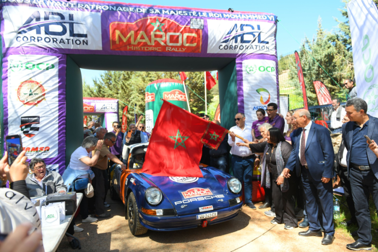 Maroc Historic Rally 2025 : Départ de Ras El Ma