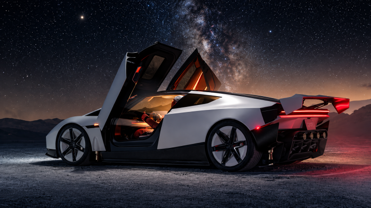 Tesla présente sa Roadster volante : des propulseurs-fusées et une arrivée prévue en 2028