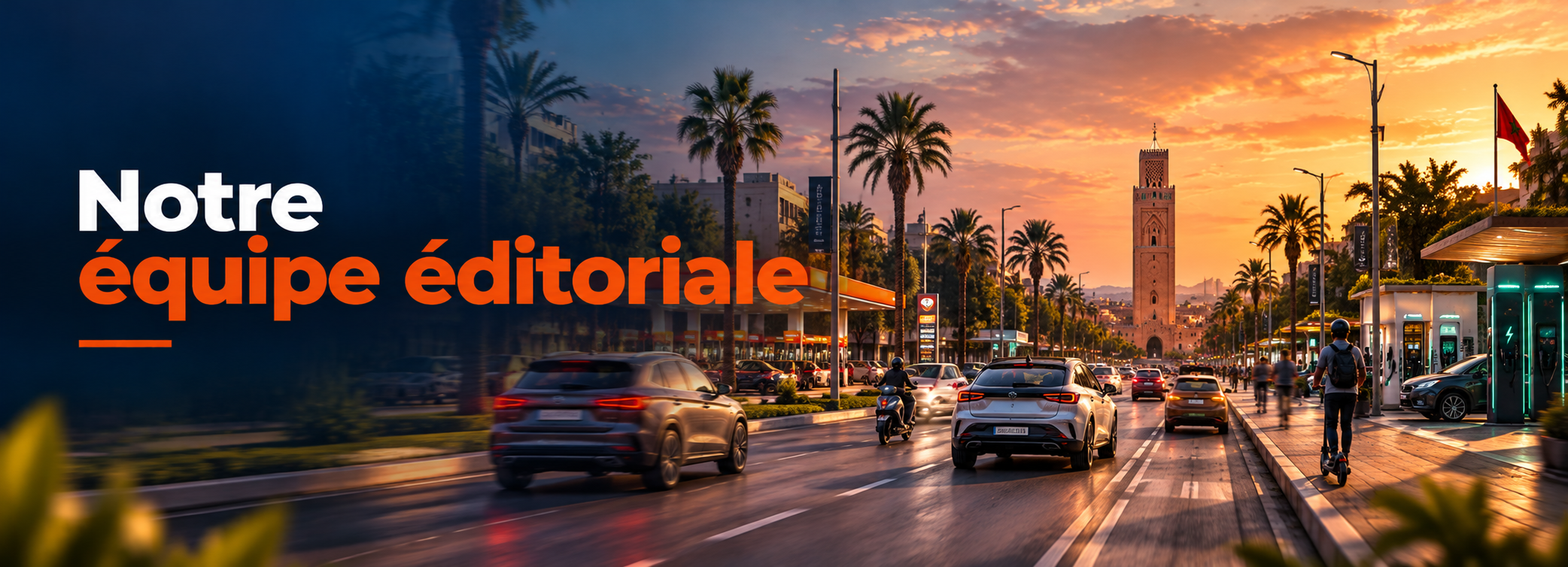 Notre équipe éditoriale sur la route